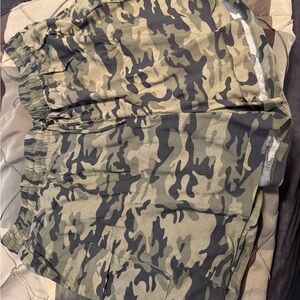 Camouflage Cargo Shorts